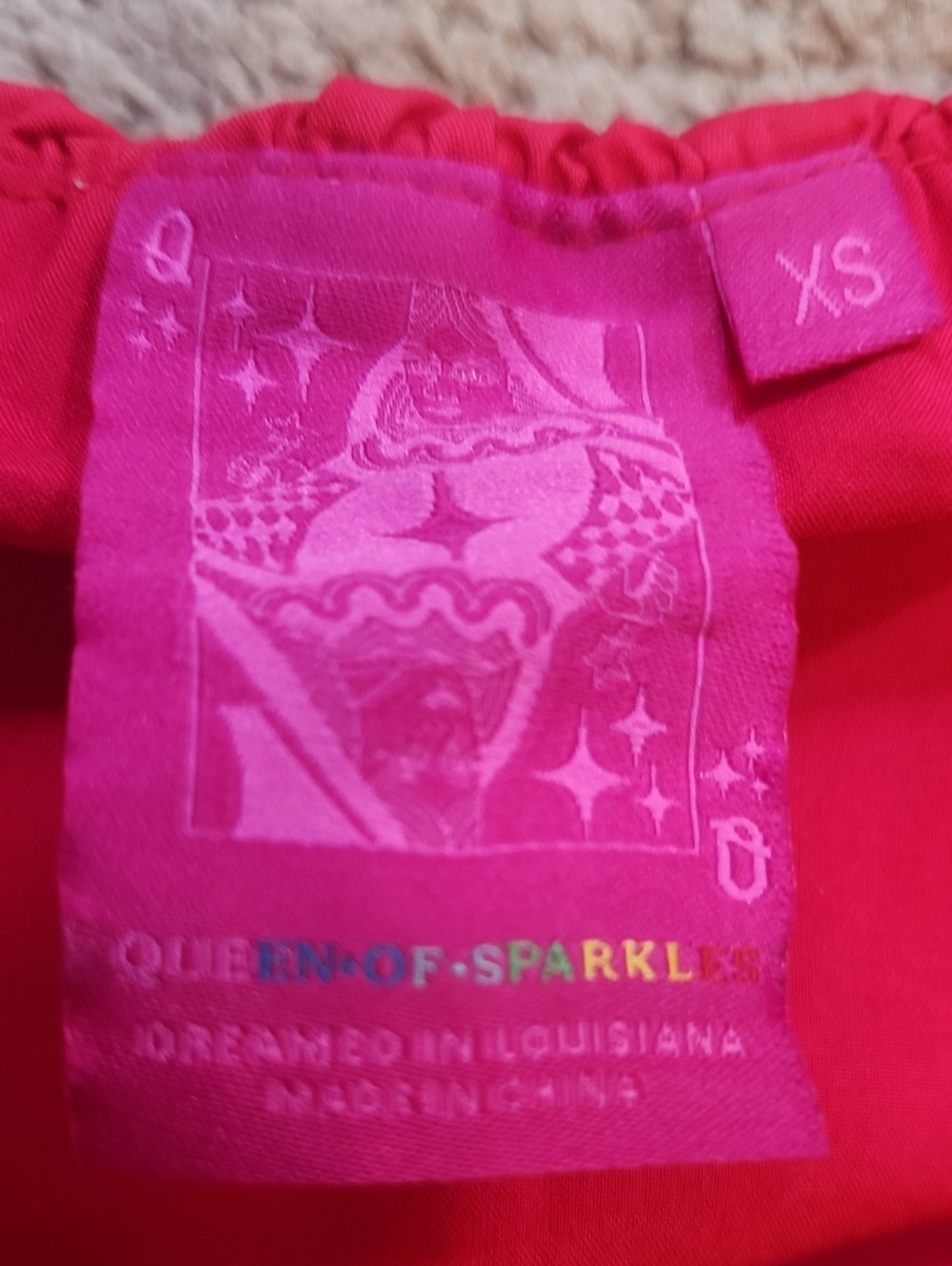 Queen Of Sparkles Watermelon Set - Red Top & Green Skirt - Picture 2 of 2